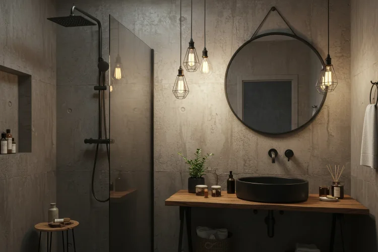 Industrial Style Bathroom Ideas