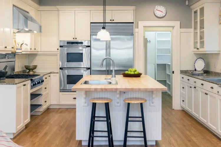 Plan a Small Kitchen Layout with a Wall and Island